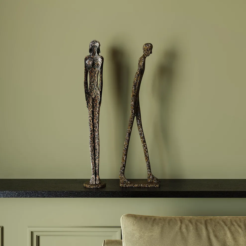 Decofiguur Art Lady 78cm