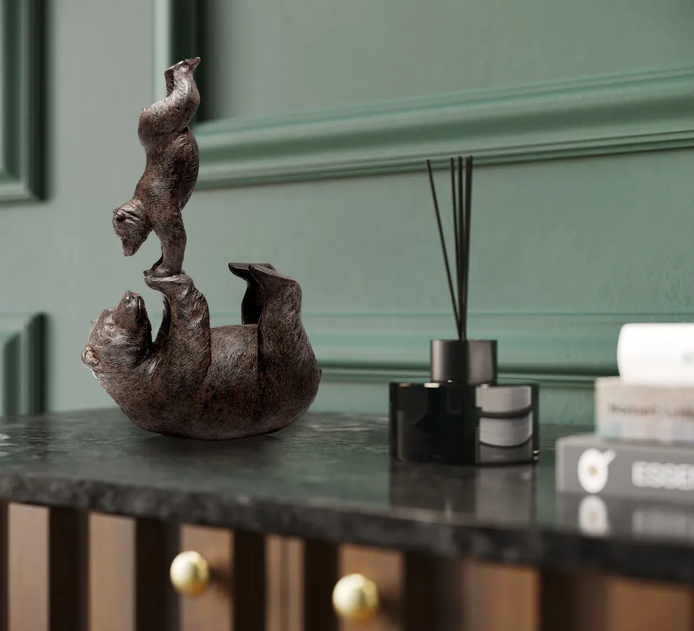 Decofiguur Artistic Bears Handstand