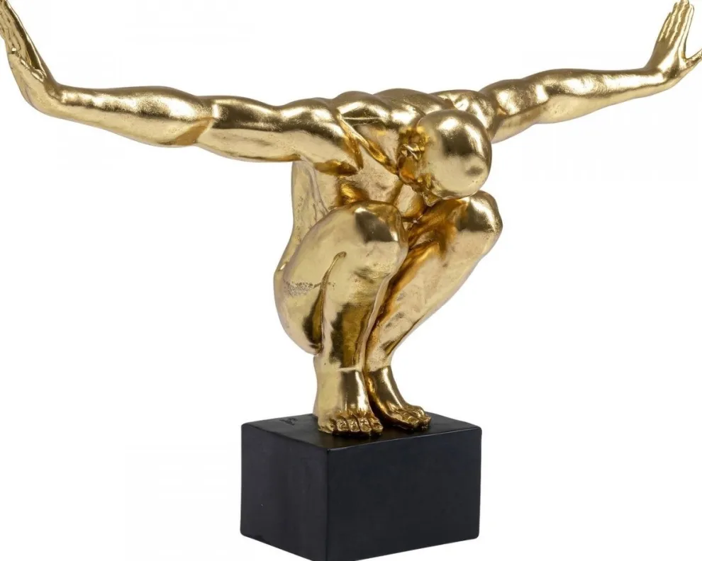Decofiguur Atleet XL Goud