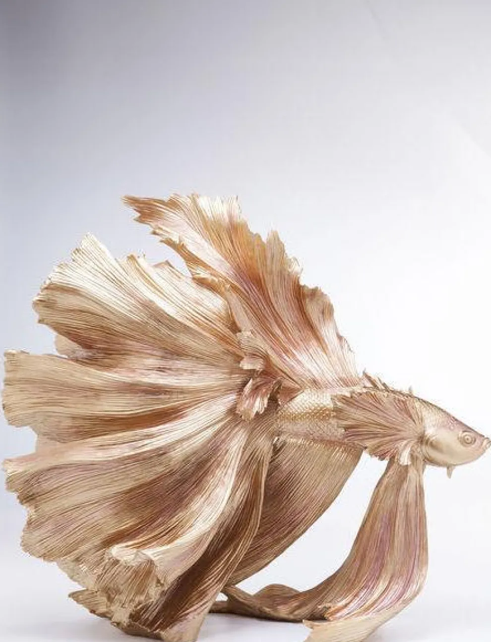 Decofiguur Betta Fish Goud