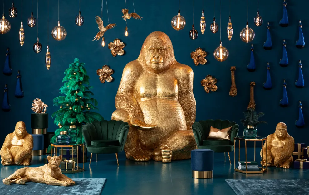 Decofiguur Betta Fish Goud Klein