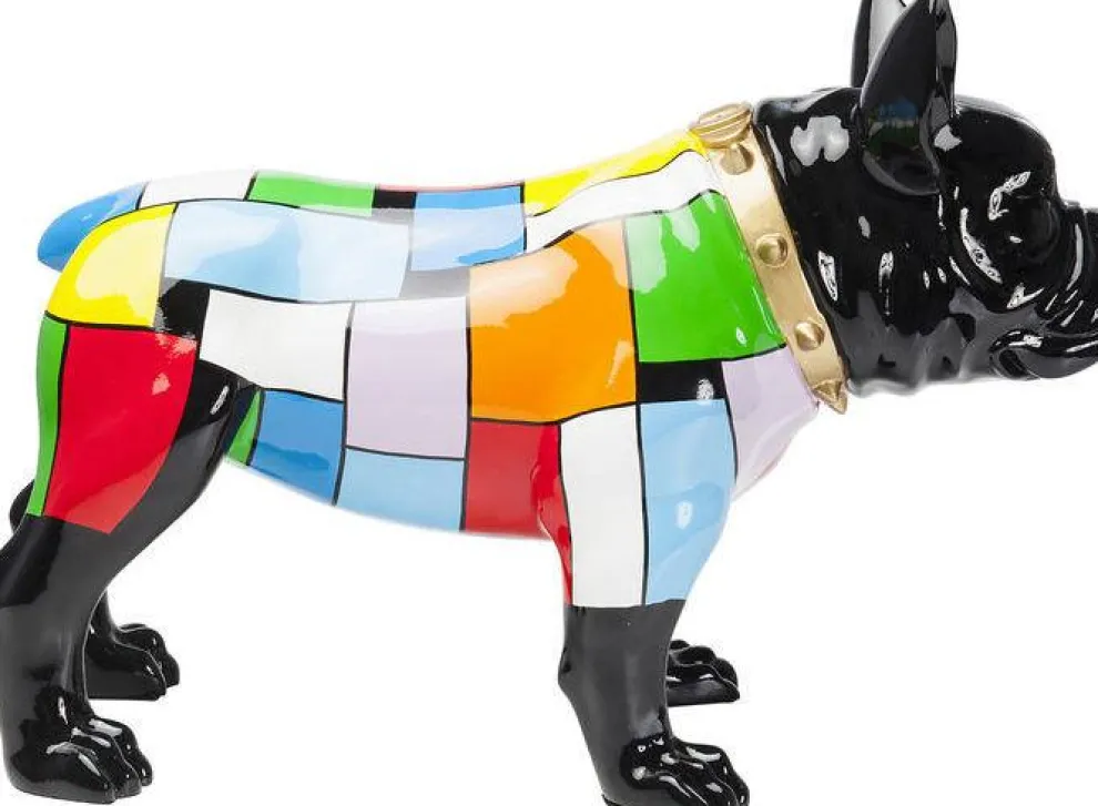 Decofiguur Bulldog Kleur