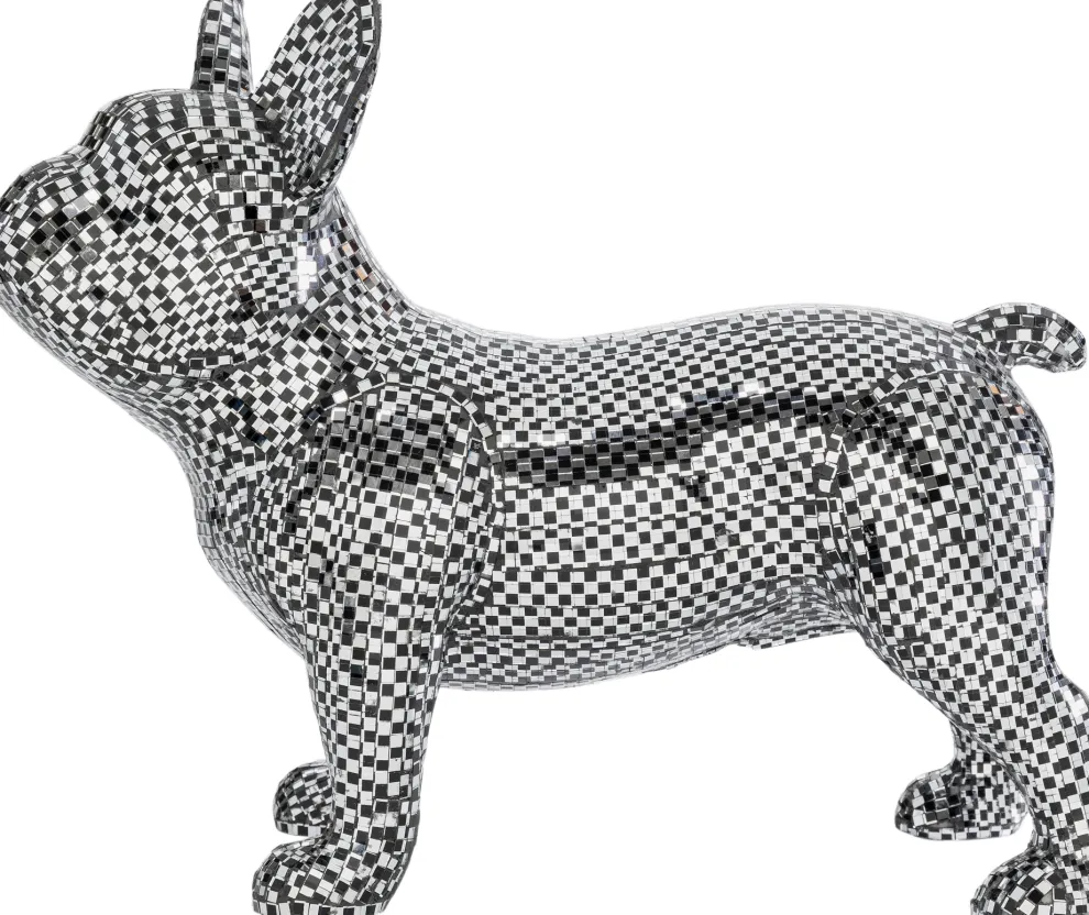 Decofiguur Bulldog Disco 36cm