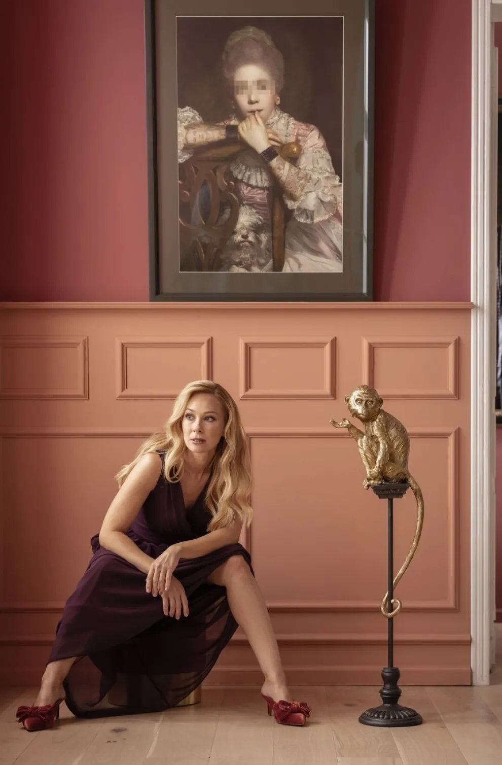 Decofiguur Circus Aap 109cm