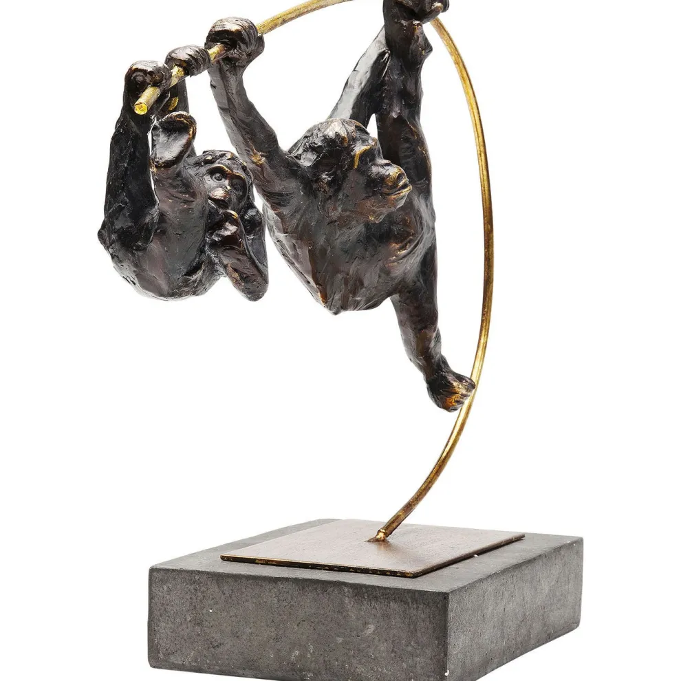 Decofiguur Climbing Monkeys