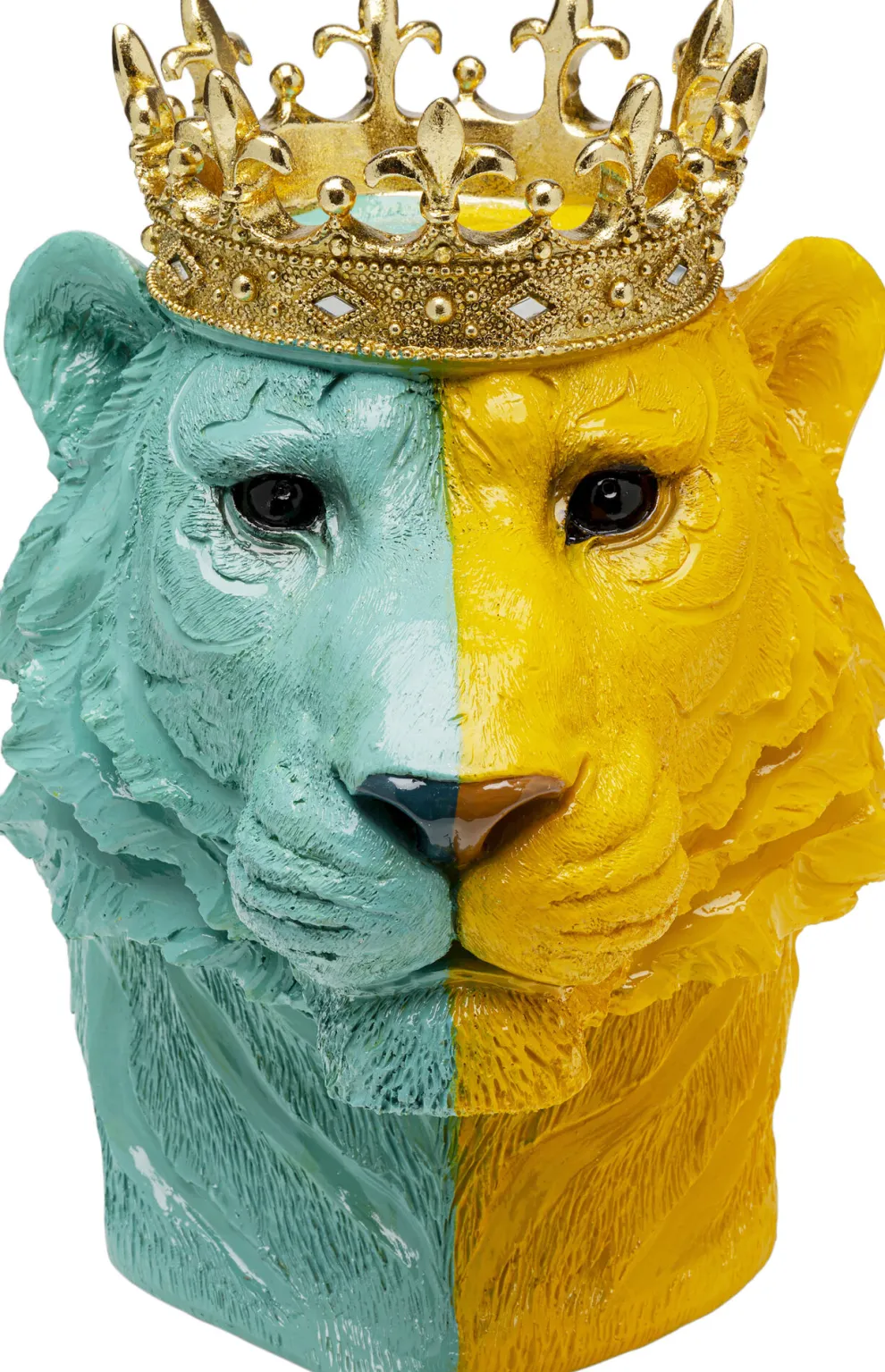 Decofiguur Crowned Tiger 33cm