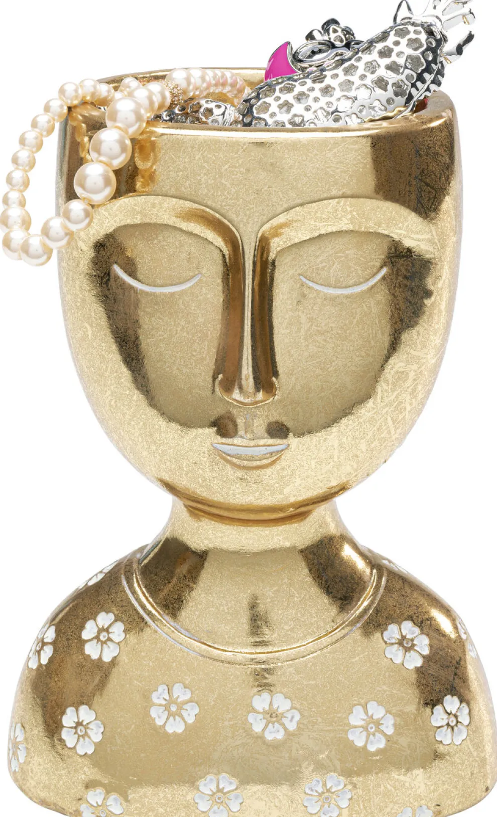 Decofiguur Daisy Head Goud