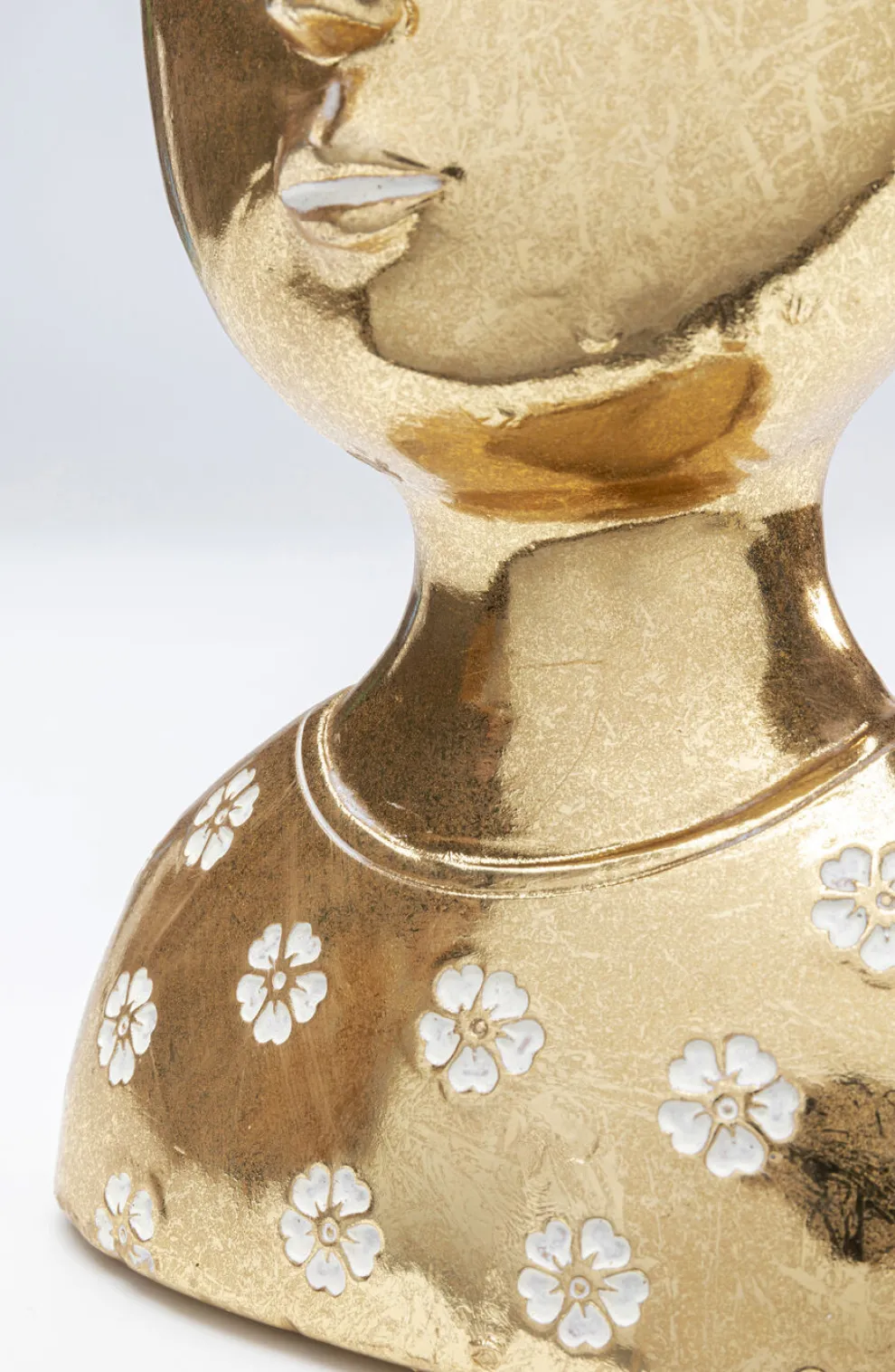 Decofiguur Daisy Head Goud