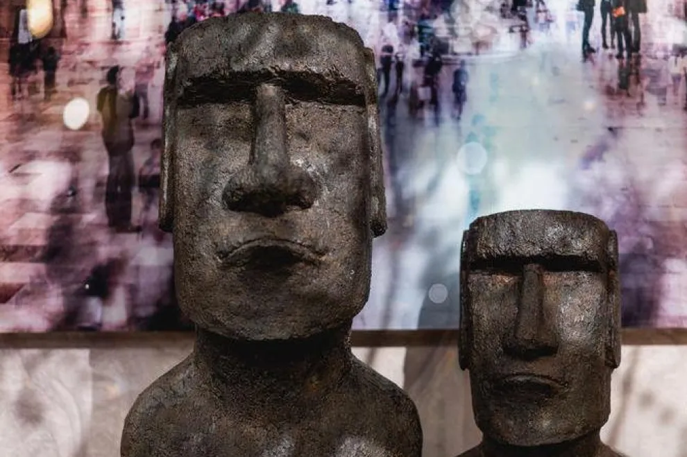 Decofiguur Easter Island 59cm