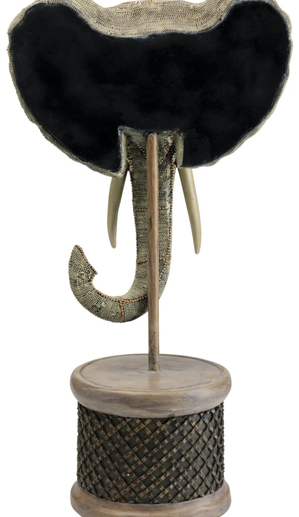 Decofiguur Elephant Head Pearls 76cm