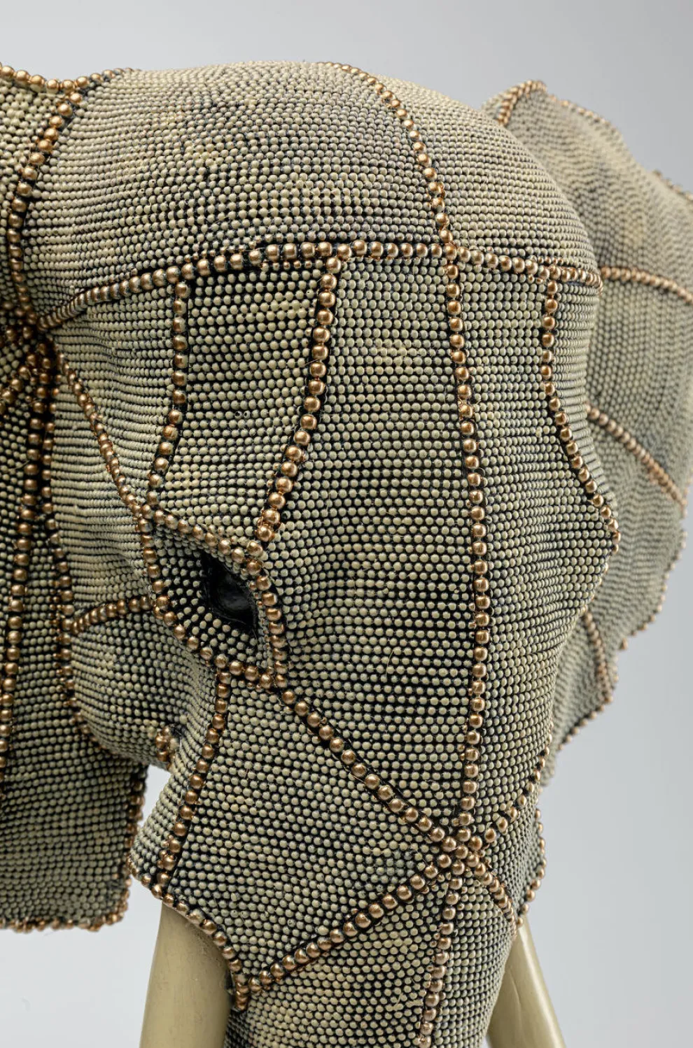 Decofiguur Elephant Head Pearls 76cm