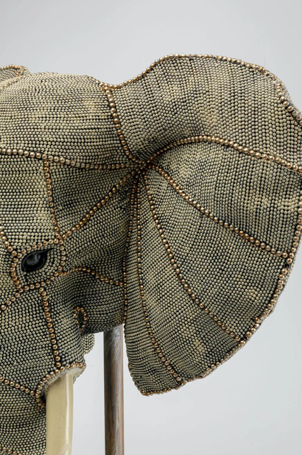 Decofiguur Elephant Head Pearls 76cm