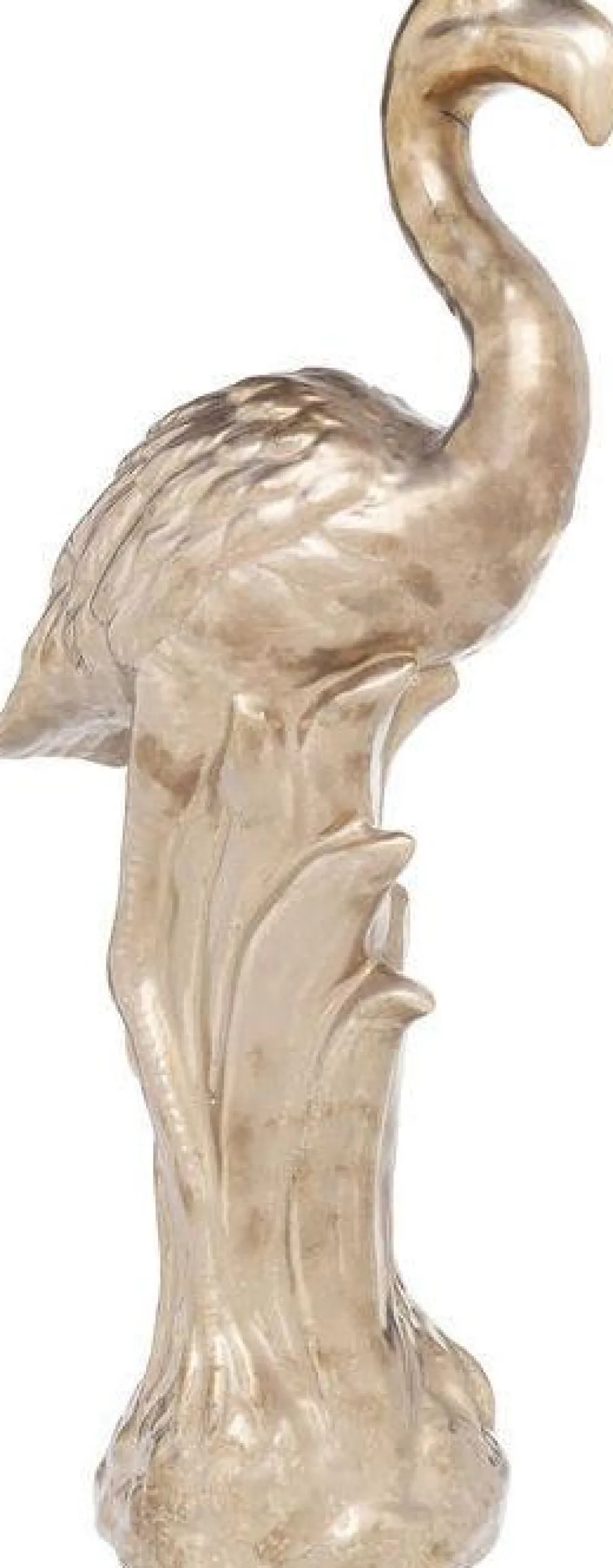 Decofiguur Flamingo Side Gold