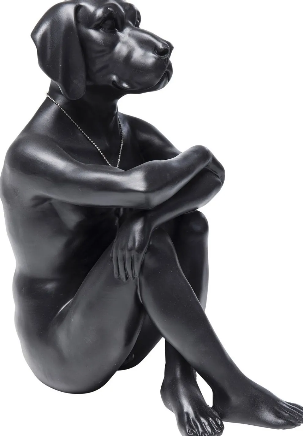 Decofiguur Gangster Dog Zwart