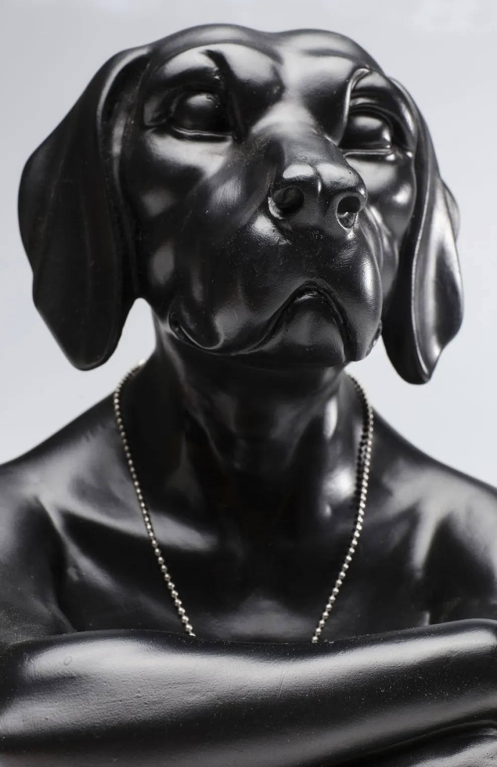 Decofiguur Gangster Dog Zwart