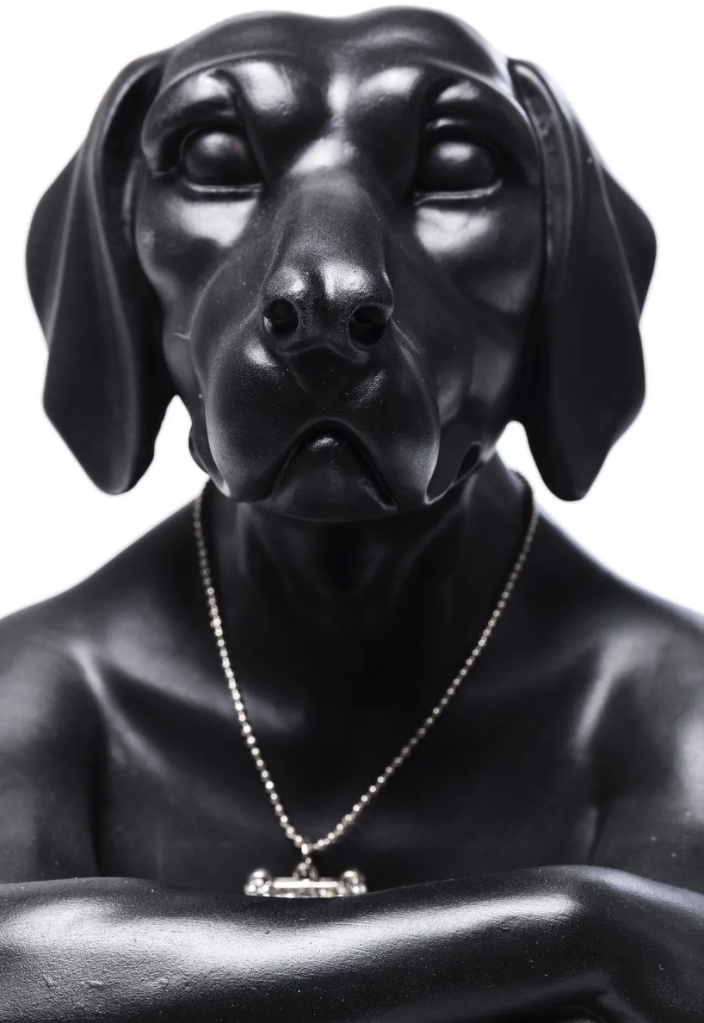 Decofiguur Gangster Dog Zwart