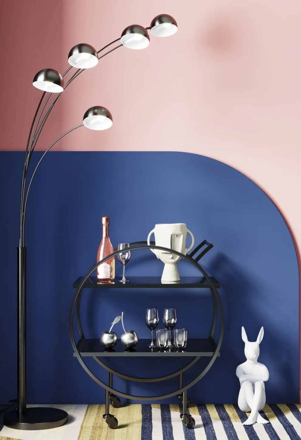 Decofiguur Gangster Rabbit Wit