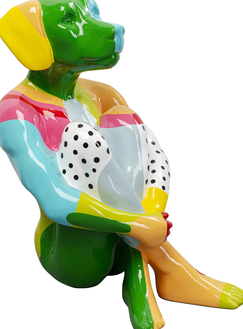 Decofiguur Gangster Dog Colore 80cm