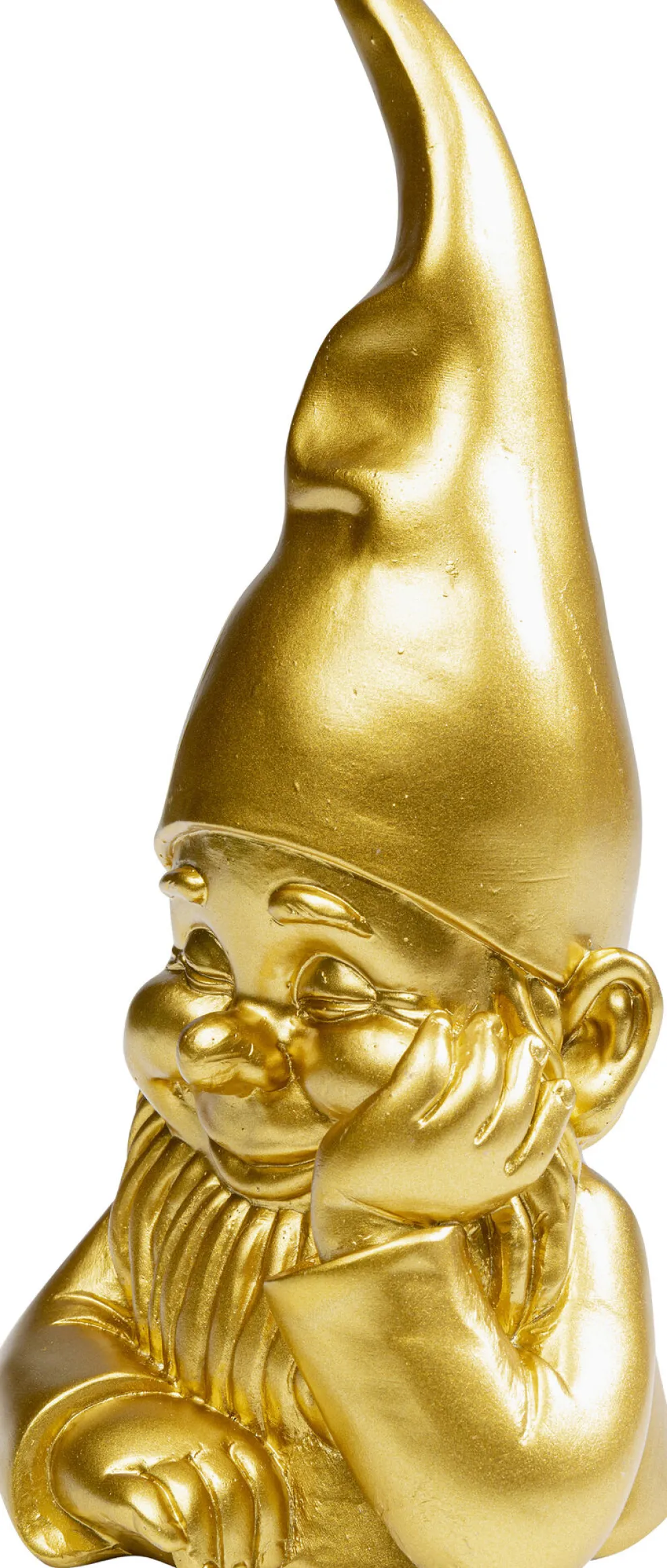 Decofiguur Gnome Gold 21cm
