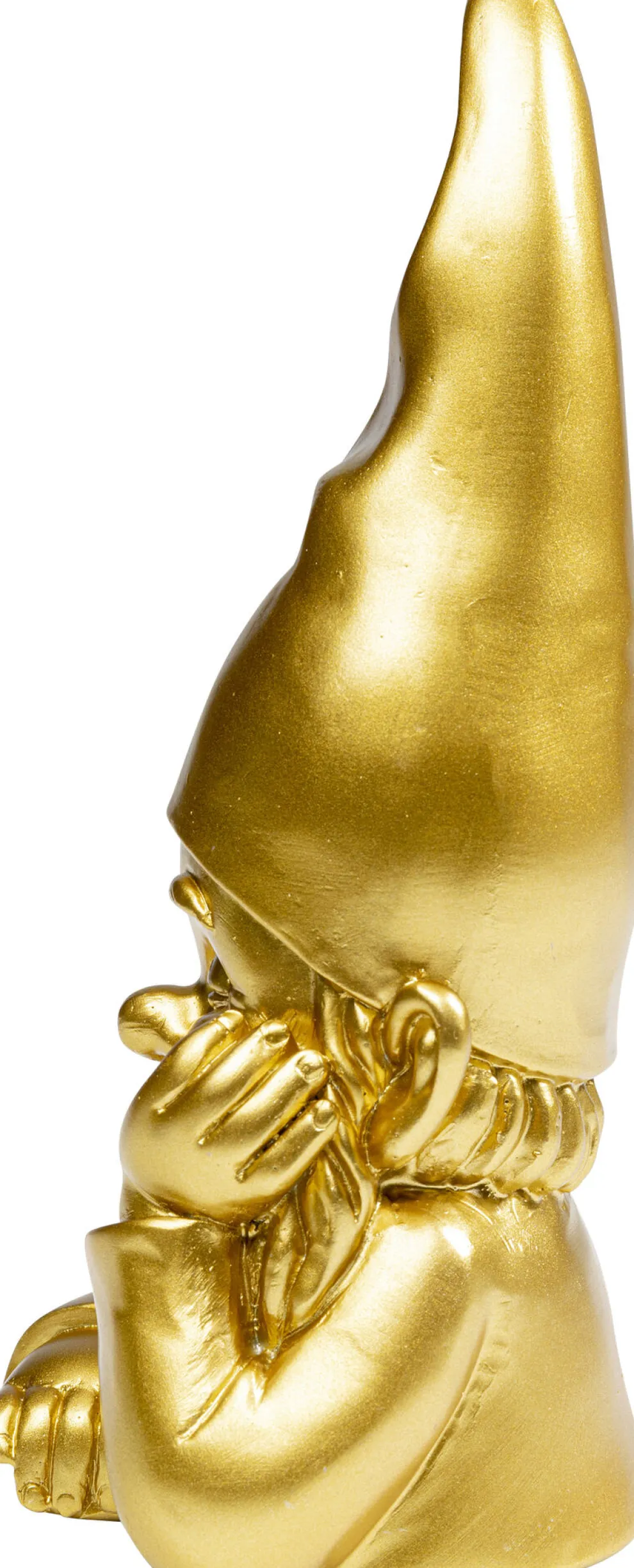 Decofiguur Gnome Gold 21cm