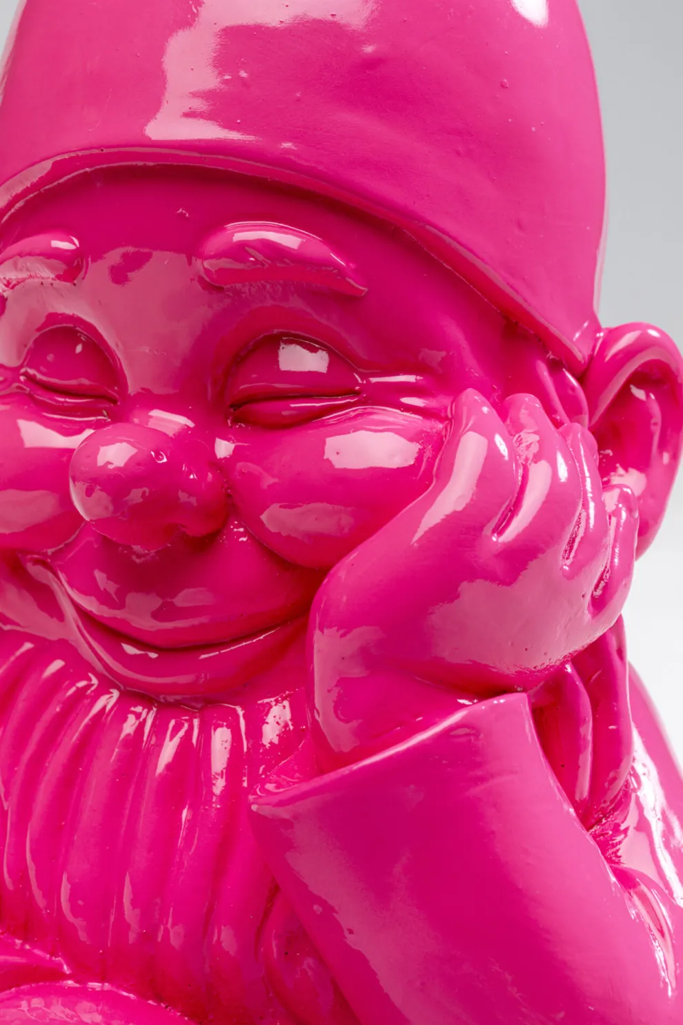 Decofiguur Gnome Pink 21cm