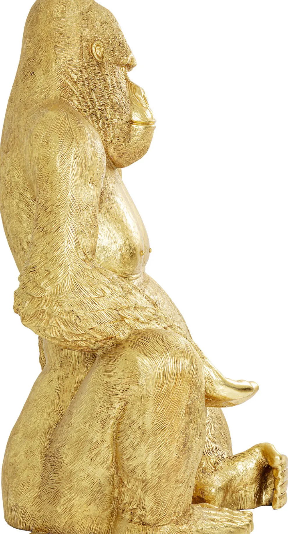 Decofiguur Gorilla Goud XL 180cm