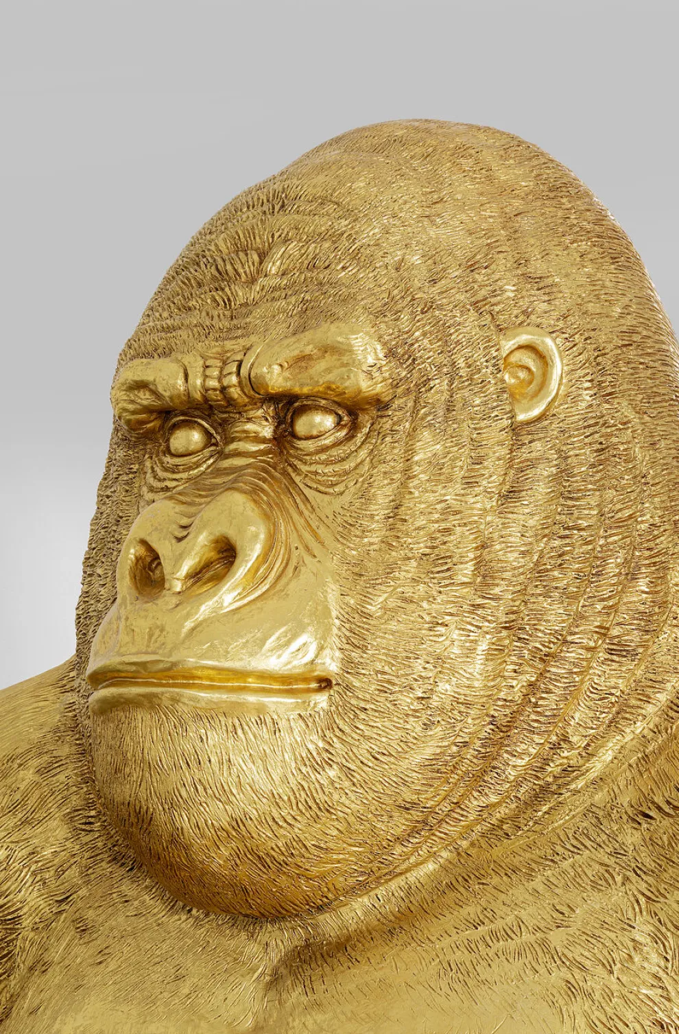 Decofiguur Gorilla Goud XL 180cm