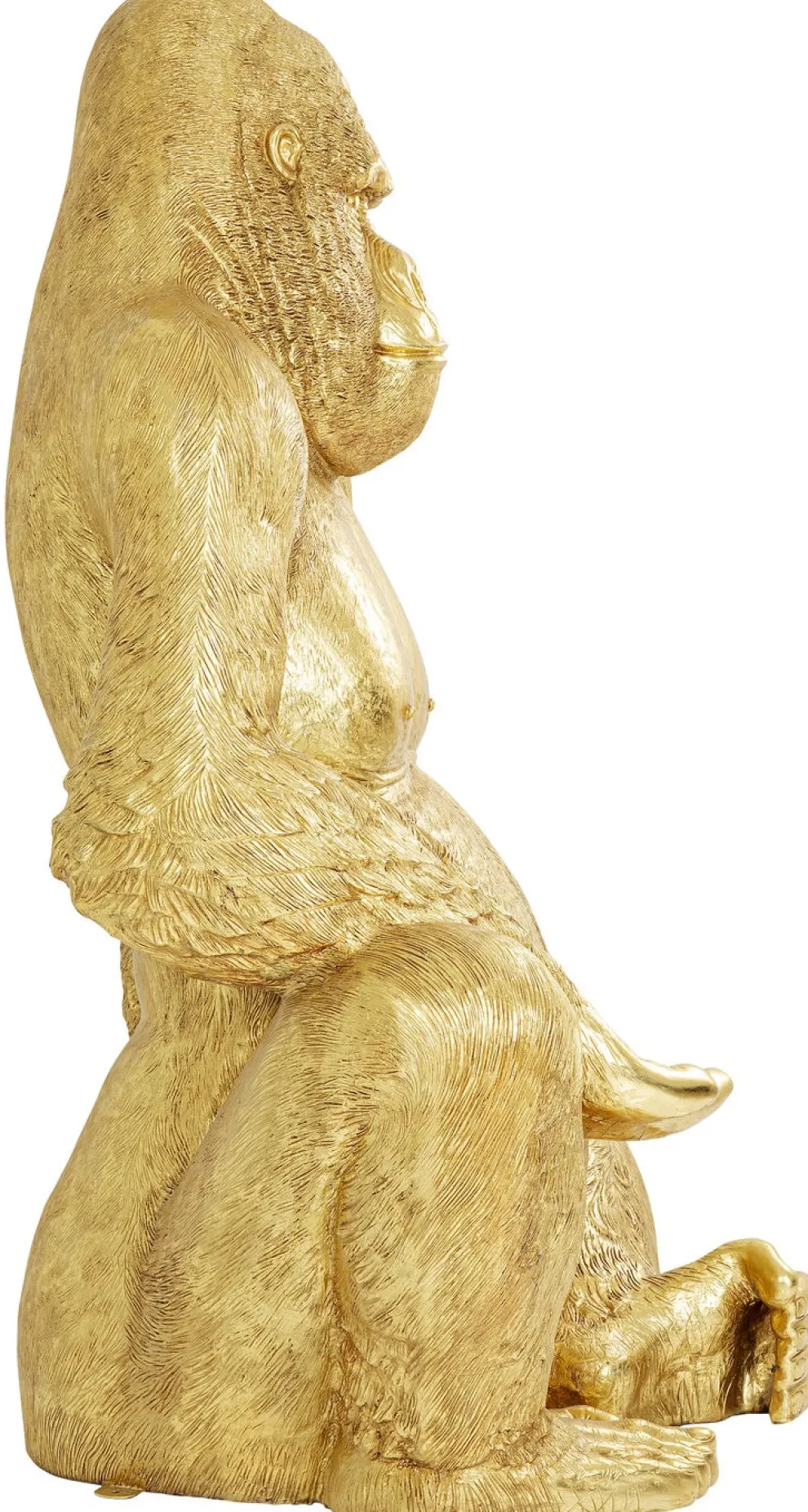 Decofiguur Gorilla Goud XXL 249cm