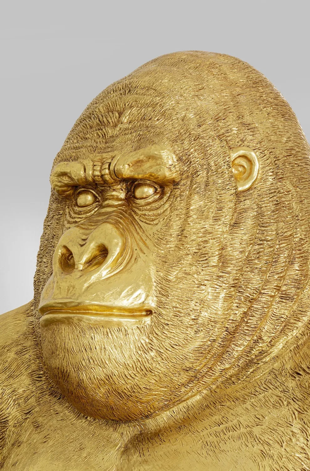 Decofiguur Gorilla Goud XXL 249cm