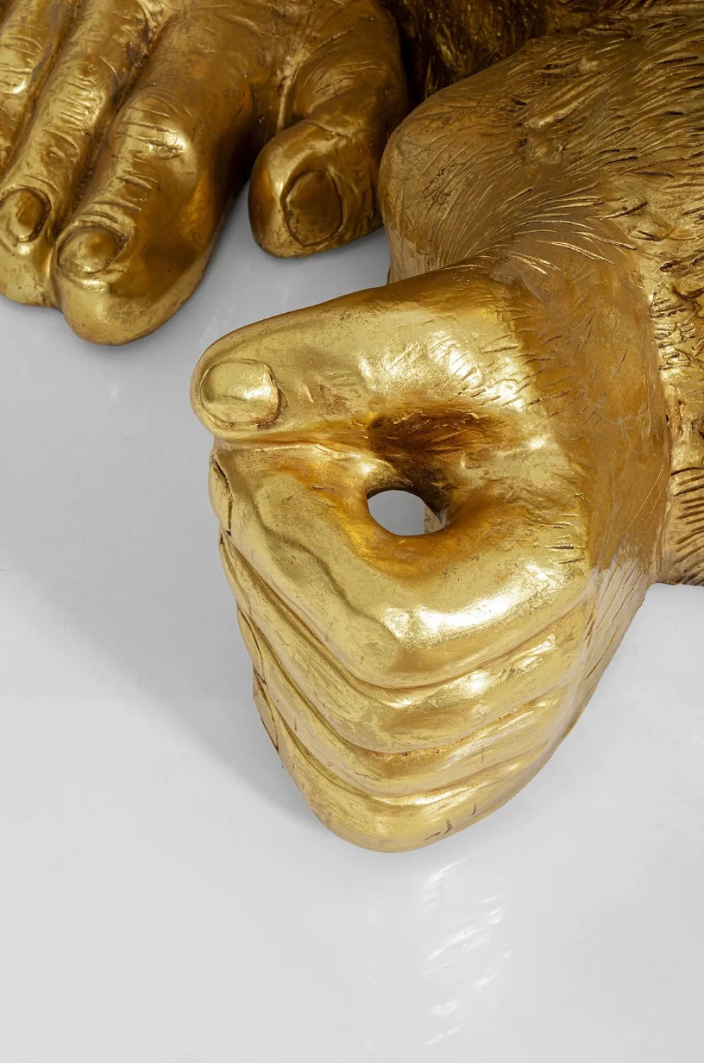 Decofiguur Gorilla Goud XXL 249cm
