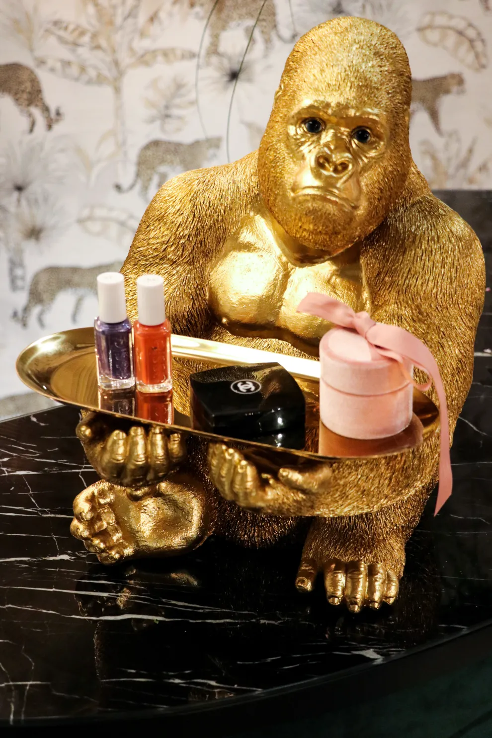 Decofiguur Gorilla Butler