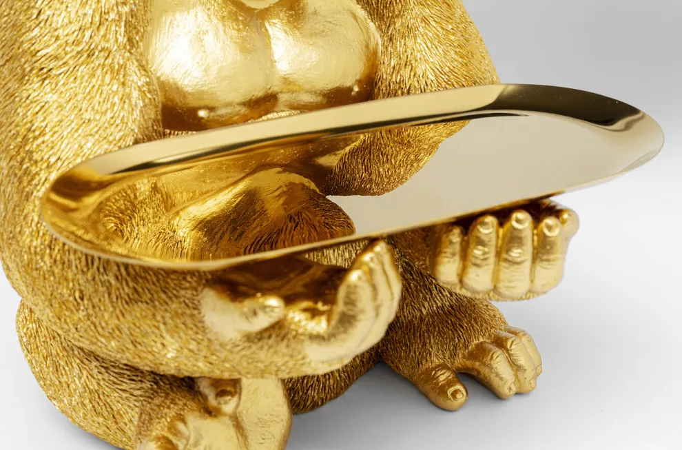 Decofiguur Gorilla Butler