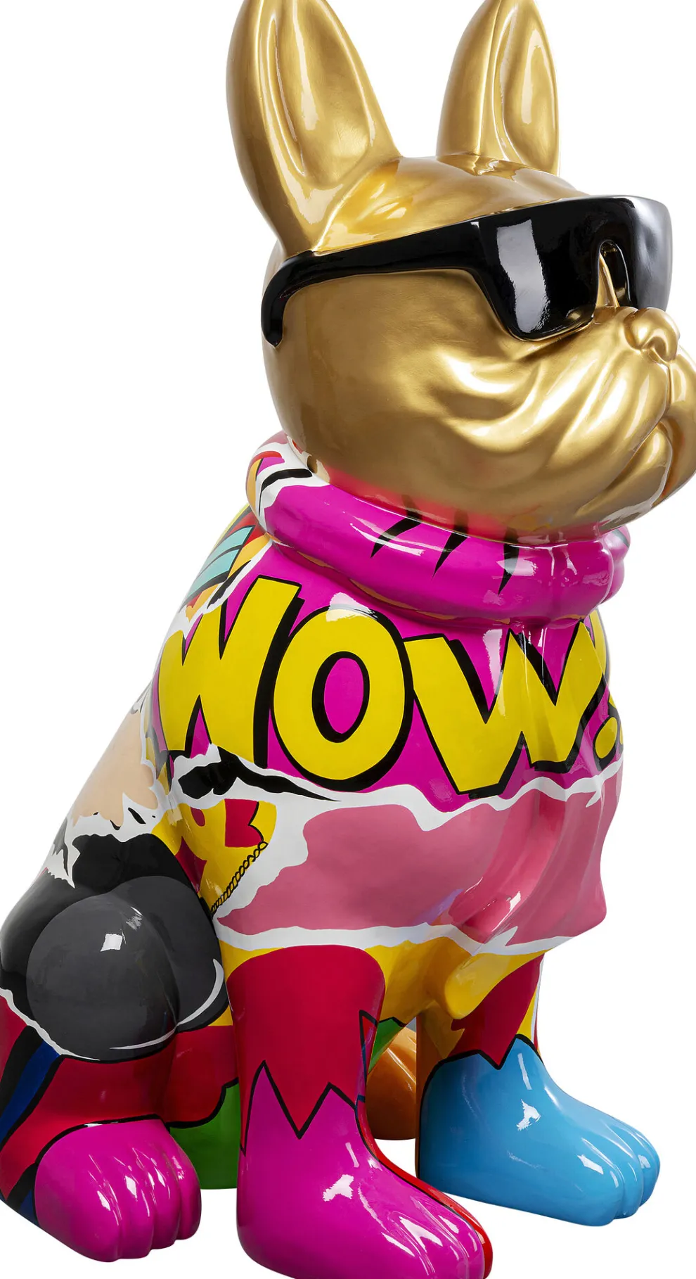 Decofiguur Graffiti Dog 152cm