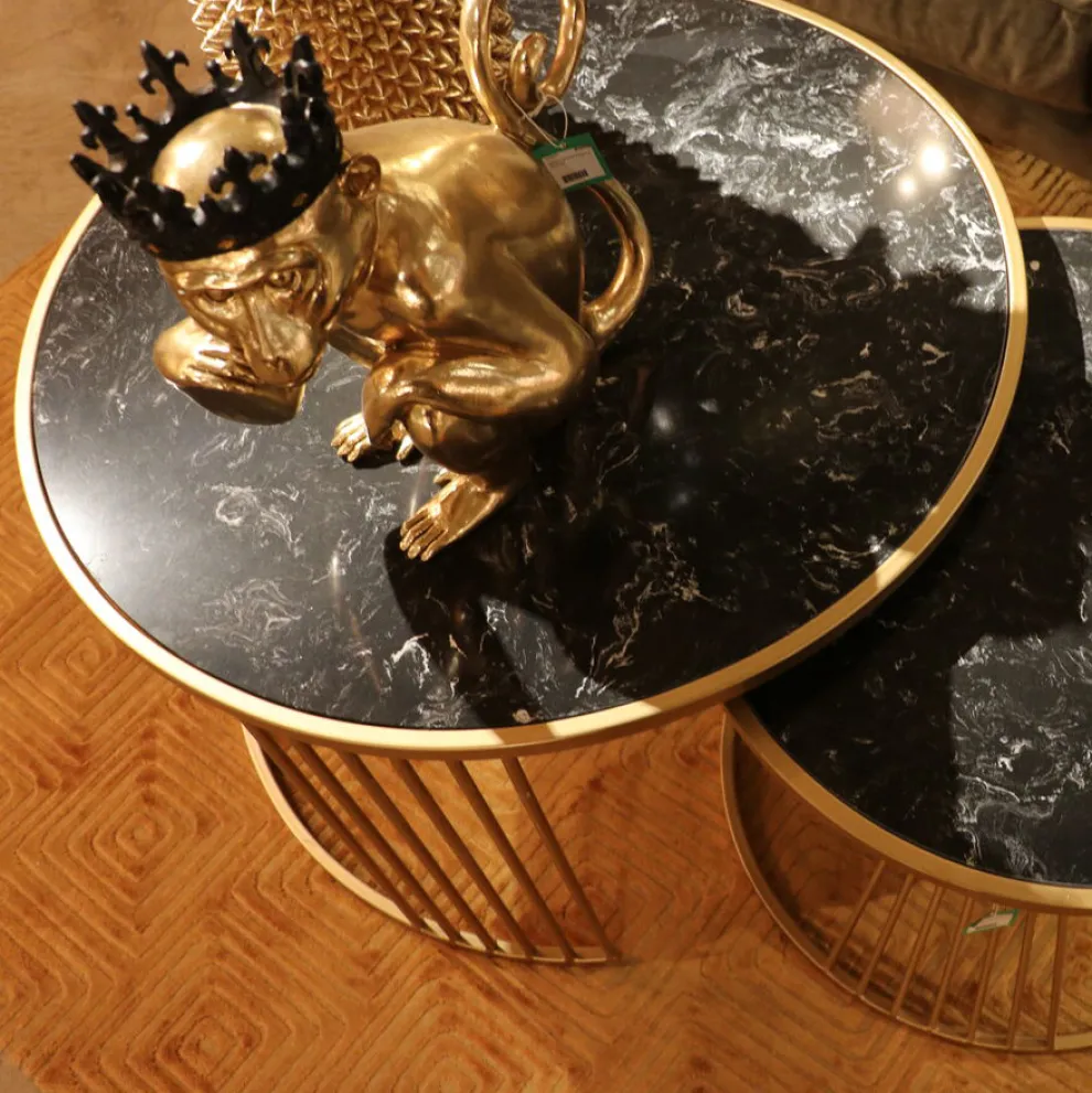 Decofiguur King Lui Goud 35cm