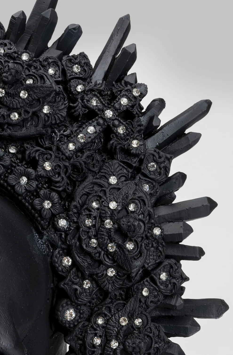 Decofiguur King Skull Zwart