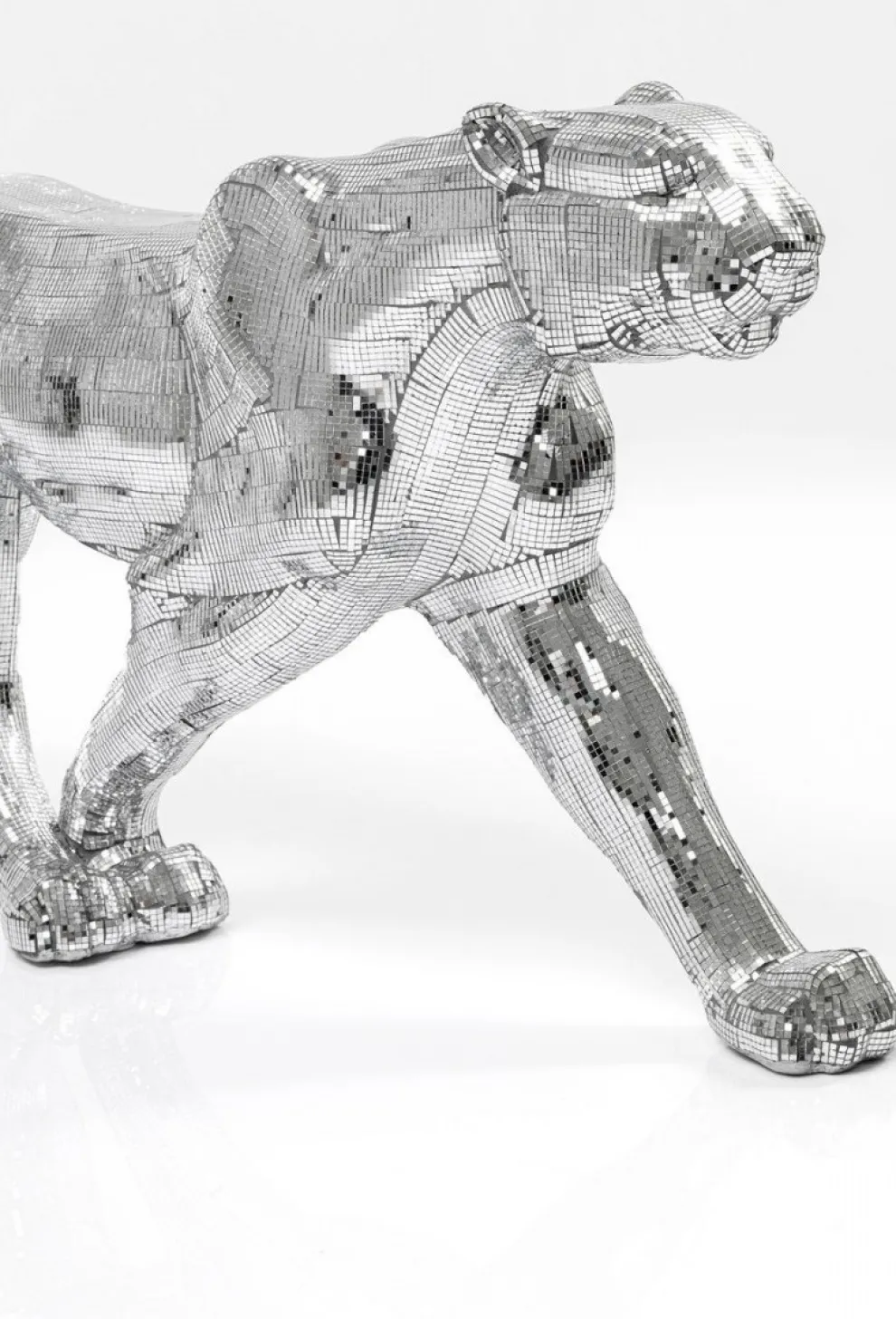 Decofiguur Leopard Mozaïek 129cm