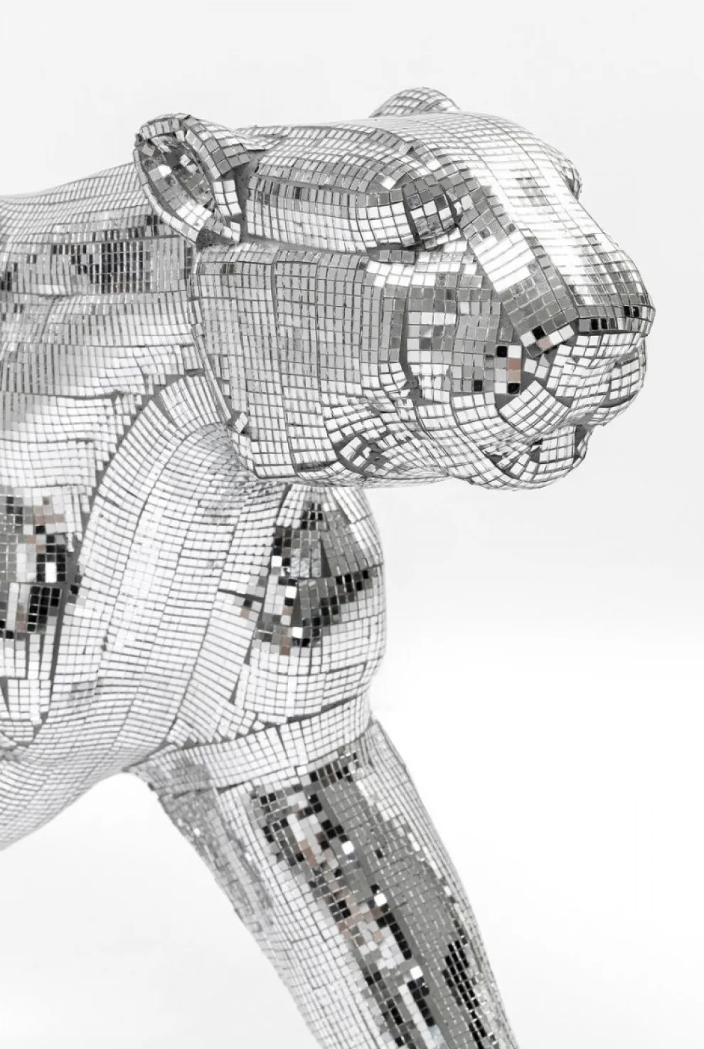 Decofiguur Leopard Mozaïek 129cm