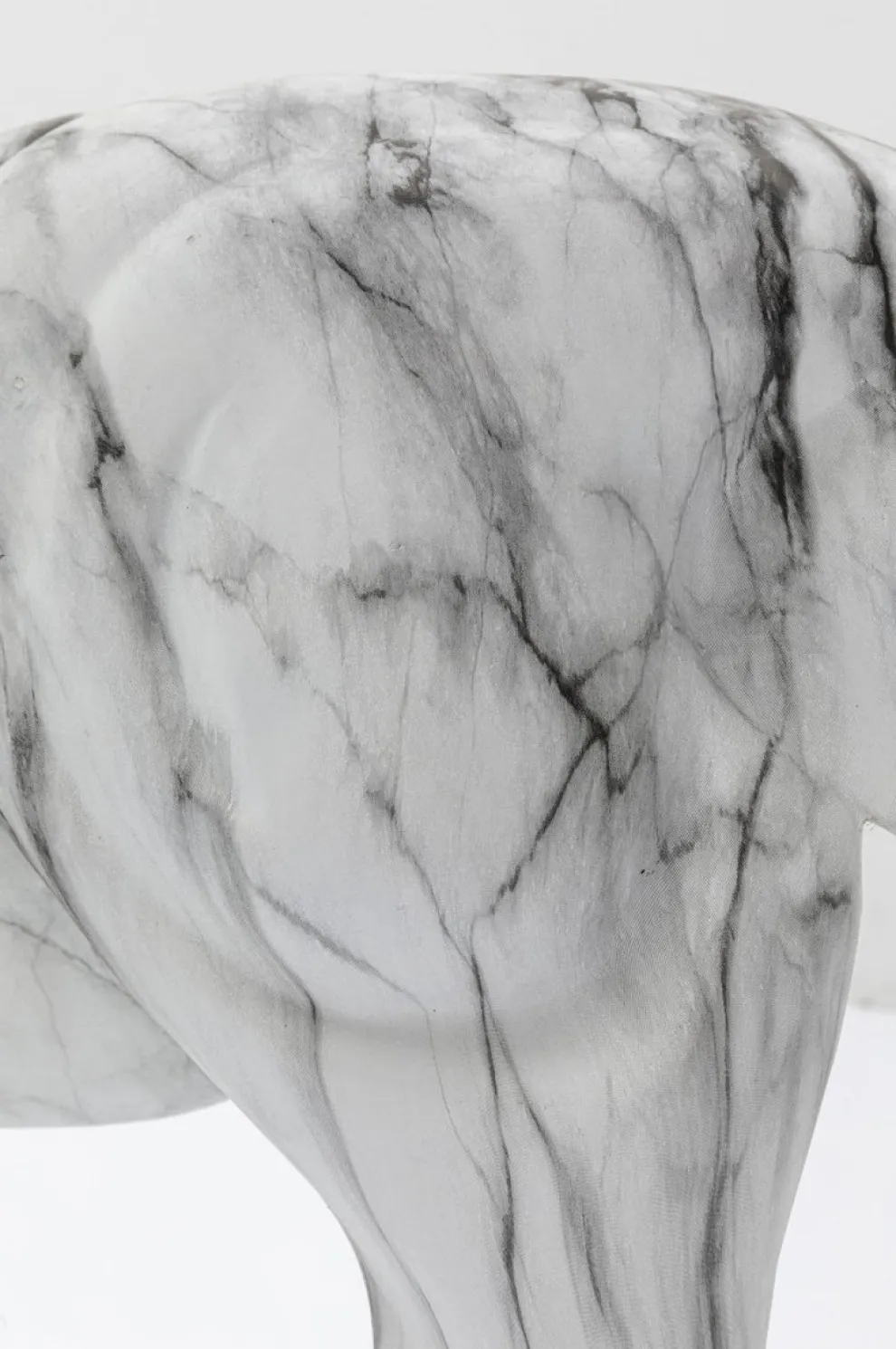 Decofiguur Leopard Marmer 95cm