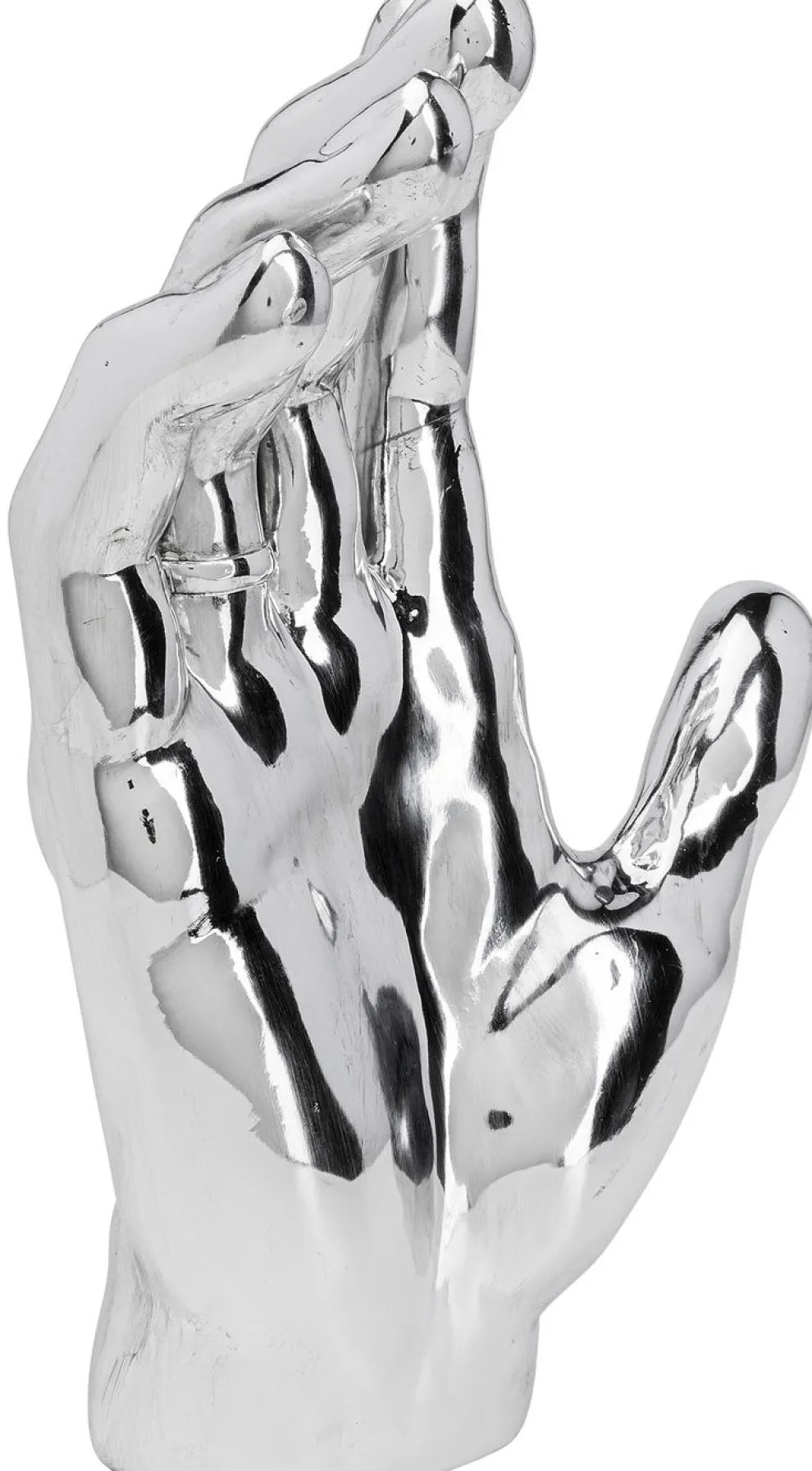 Decofiguur Mano Diamond Ring Zilver