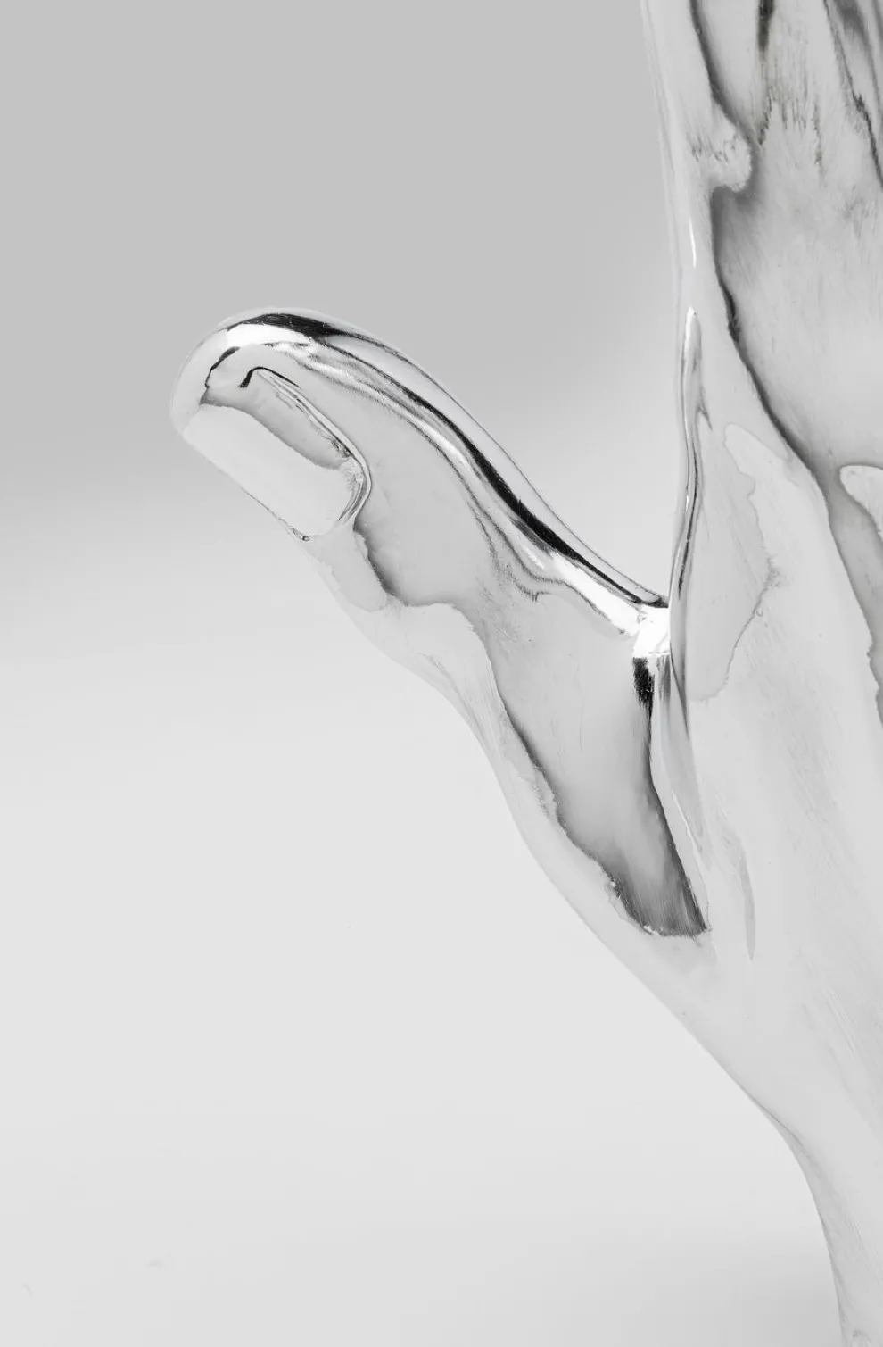 Decofiguur Mano Diamond Ring Zilver