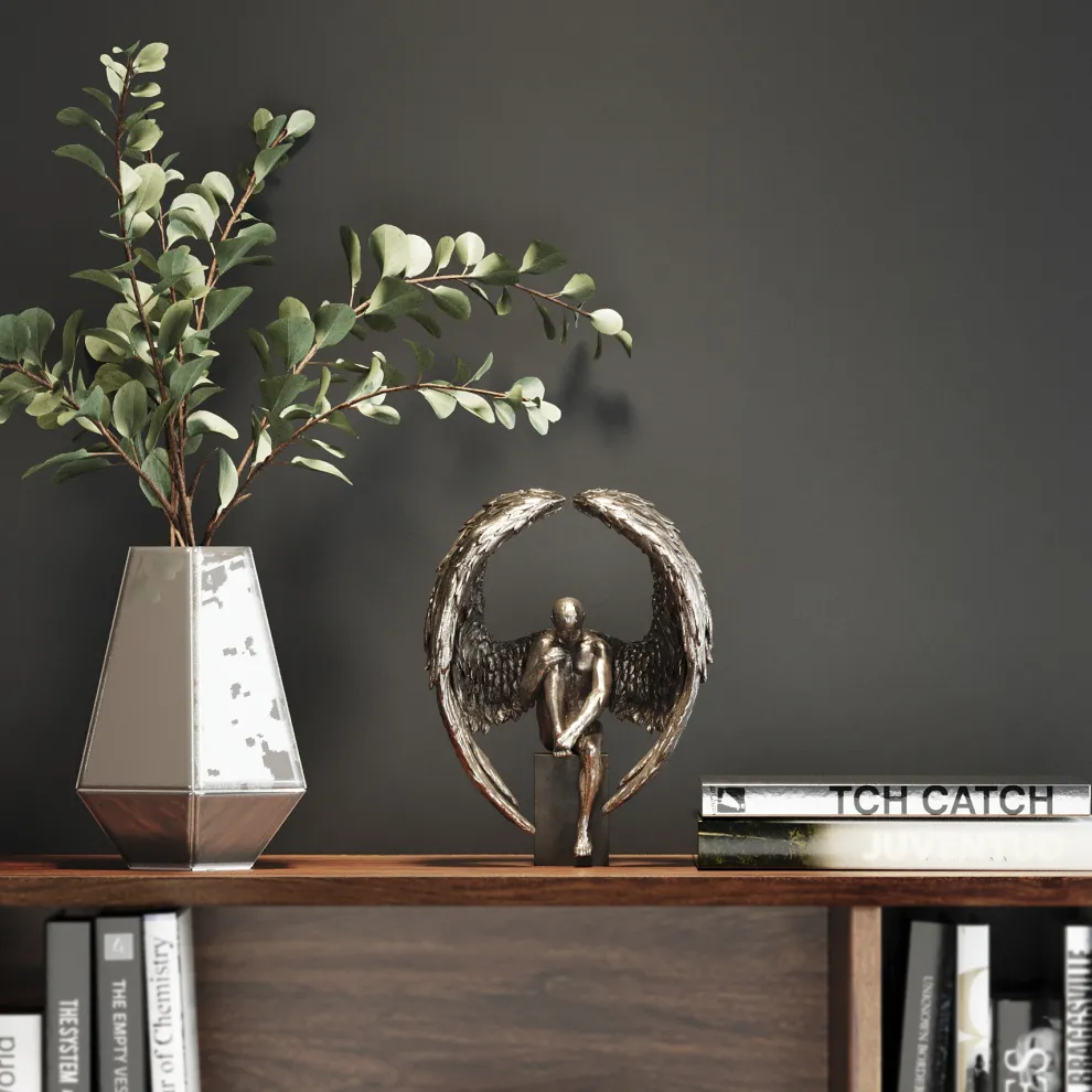 Decofiguur Nude Sad Angel Klein