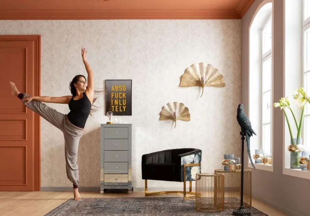 Decofiguur Parrot Petrol