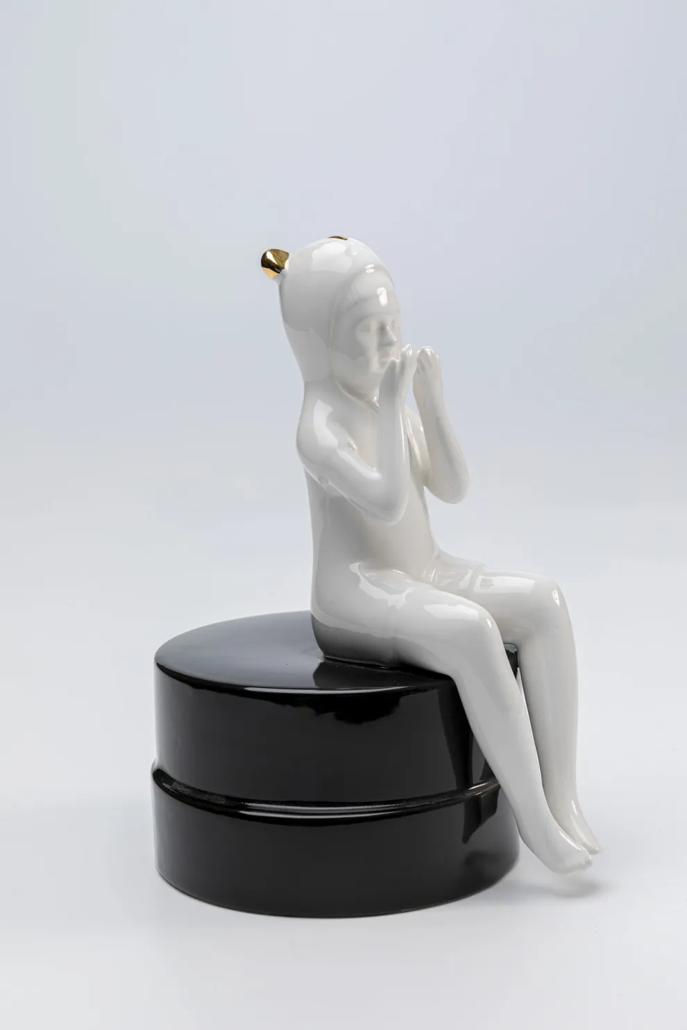Decofiguur Praying Girl 20cm
