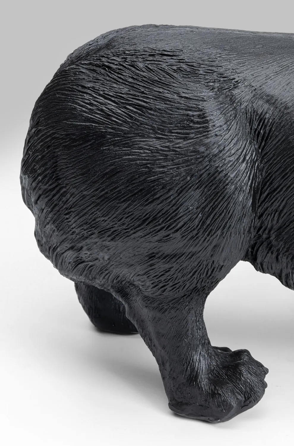 Decofiguur Royal Standing Corgi Zwart