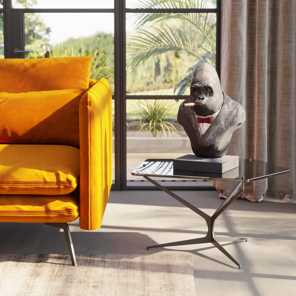 Decofiguur Smoking Gorilla