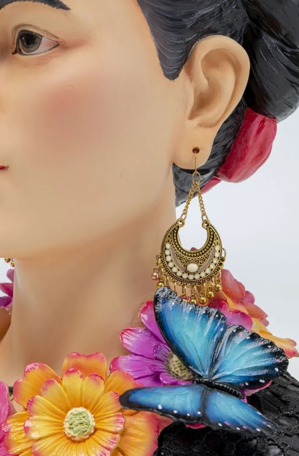 Decofiguur Style Muse Flowers