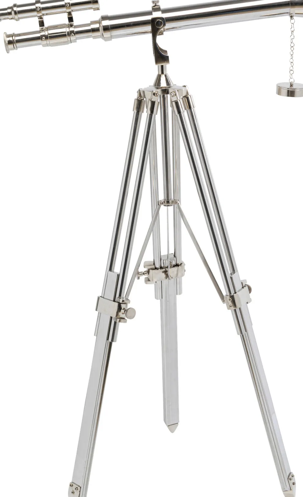 Decofiguur Telescope Silver 125cm