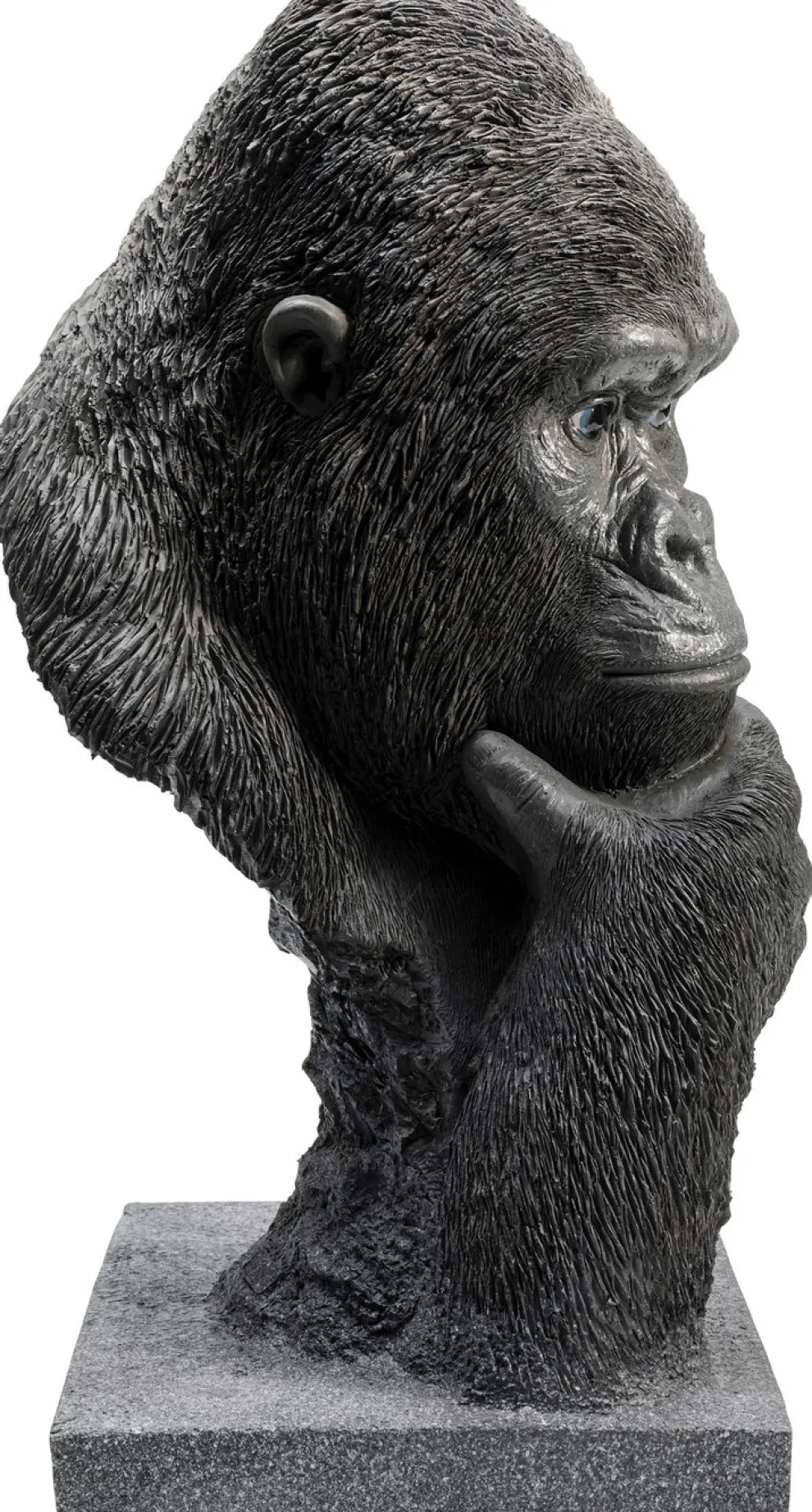 Decofiguur Thinking Gorilla Head