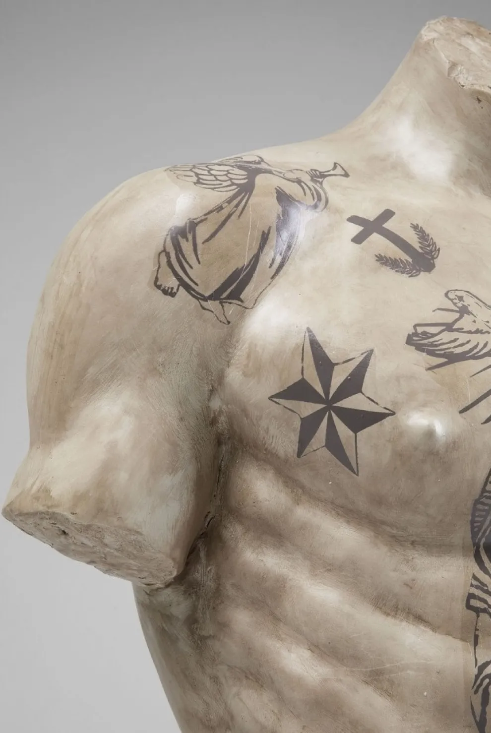 Decofiguur Torso Tattoos