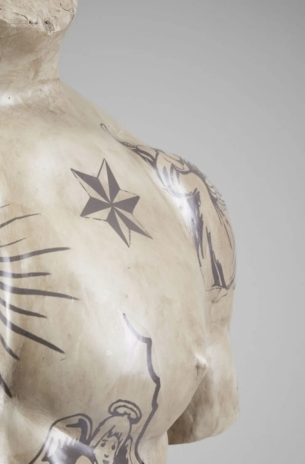 Decofiguur Torso Tattoos